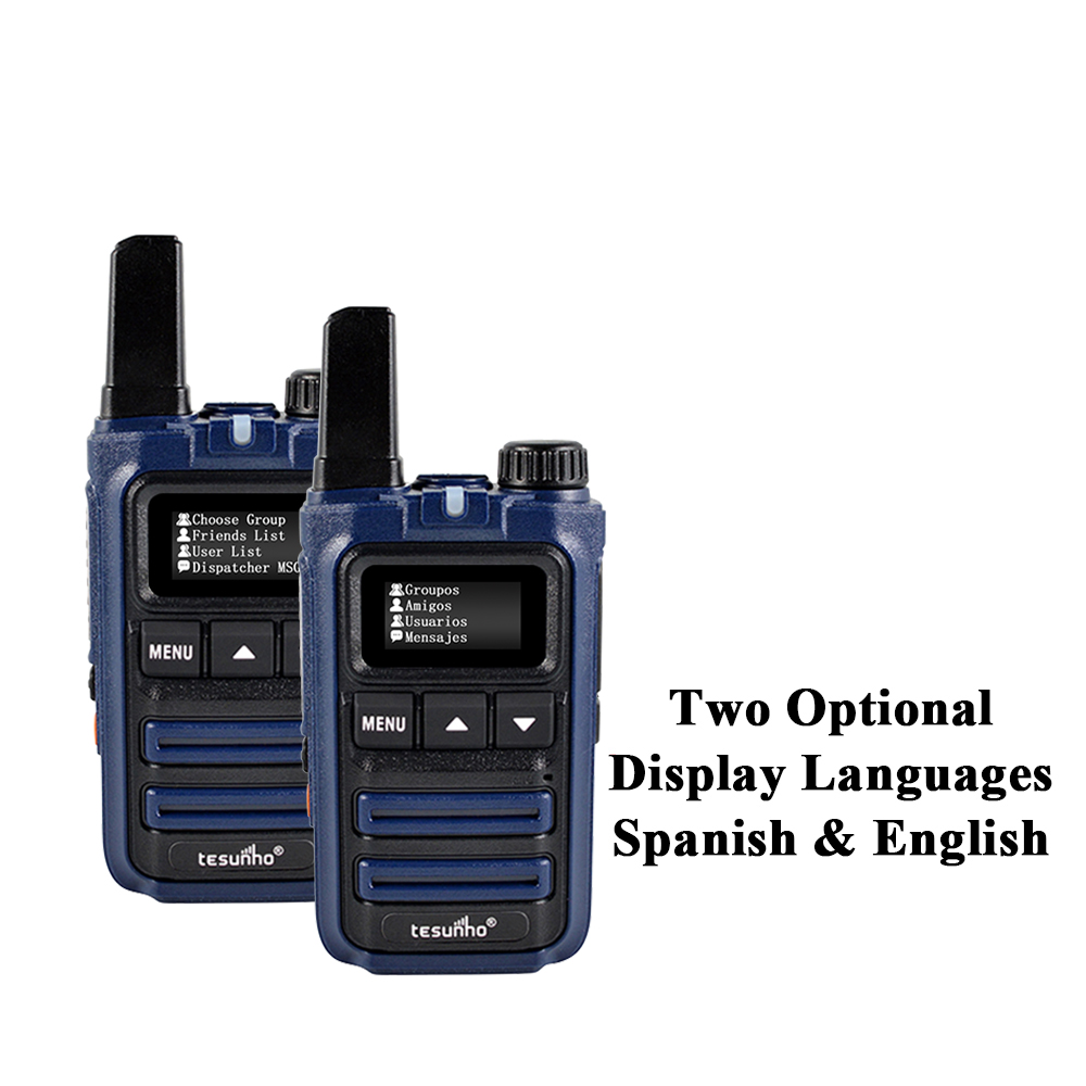 Security 4G PTT Two Way Radios Tesunho TH-288 2 In 1 Package